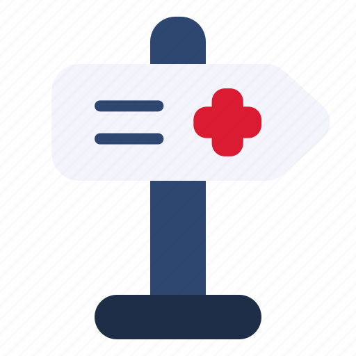 Arrow, emergency, way, direction, down, navigation, location icon - Download on Iconfinder