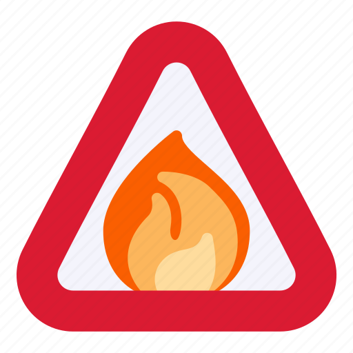 Sign, fire, arrow, down icon - Download on Iconfinder