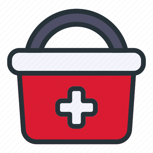 Emergency, bucket, medical, health, hospital, healthcare icon - Download on Iconfinder