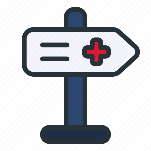Arrow, emergency, way, direction, down, navigation icon - Download on Iconfinder
