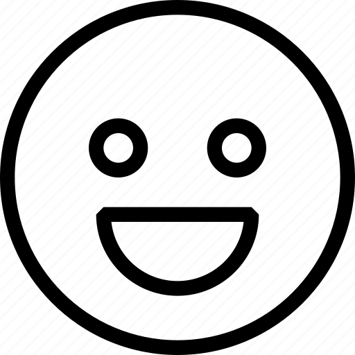 Face, happy, laughter, satisfaction, satisfied, smile icon - Download on Iconfinder