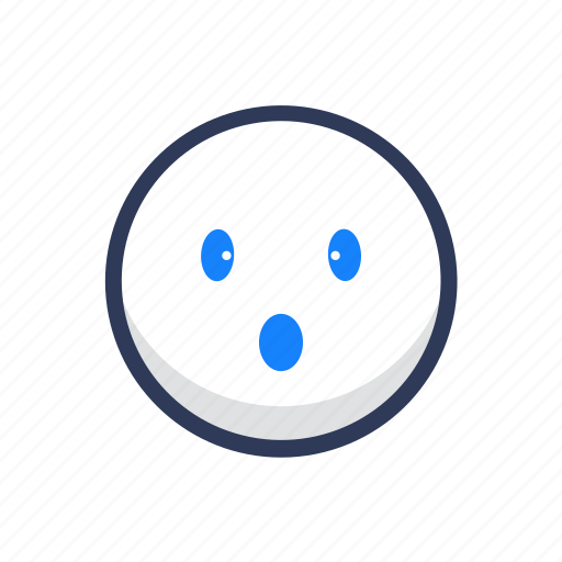 Emoji, emoticon, expression, face, feeling, shock icon - Download on Iconfinder