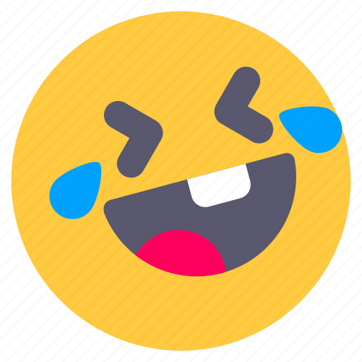 Laugh, laughting, laughter, emoticon icon - Download on Iconfinder