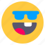 sunglasses, cool, emoji, emoticon, smileys 