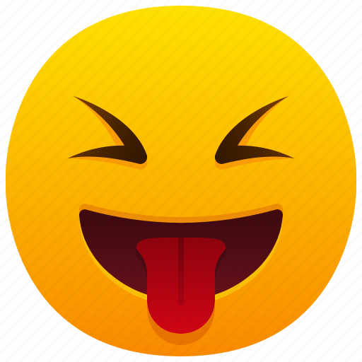 Tongue, emoticon, laughing, funny, smile, face, happy icon - Download on Iconfinder