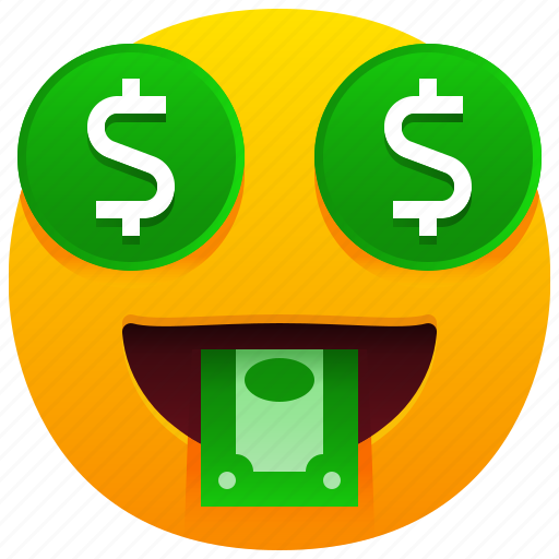 Money, dollar, emoji, emoticon, feeling, face, tongue icon - Download on Iconfinder