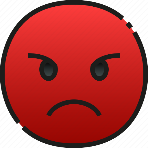 Angry, emoji, emoticon, feeling, face icon - Download on Iconfinder