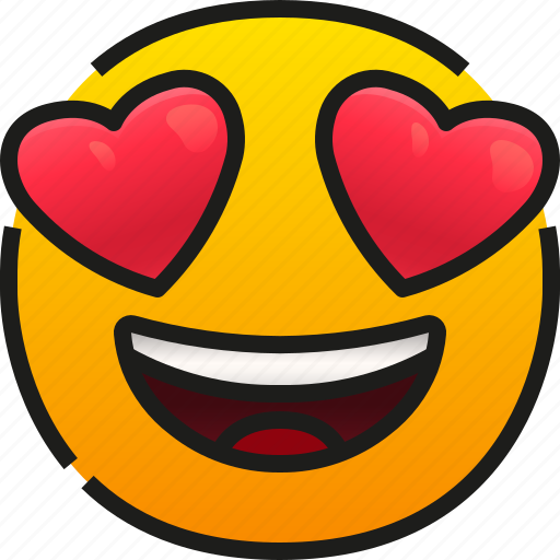 In, love, emoji, emoticon, feeling, face, smile icon - Download on Iconfinder