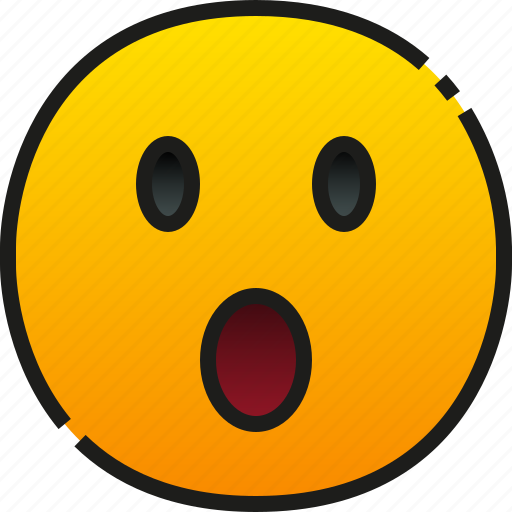Wow, emoji, emoticon, feeling, face, smile, surprise icon - Download on Iconfinder