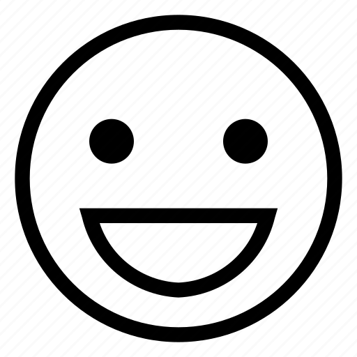 Happy, laugh, emoji icon - Download on Iconfinder