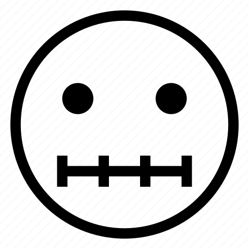 Quiet, silent, emoji icon - Download on Iconfinder