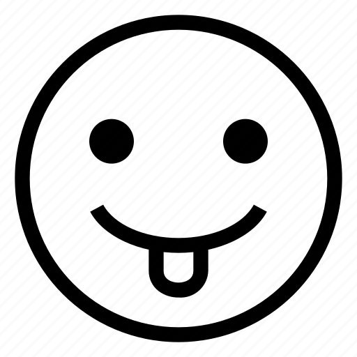 Tongue, emoji, funny icon - Download on Iconfinder