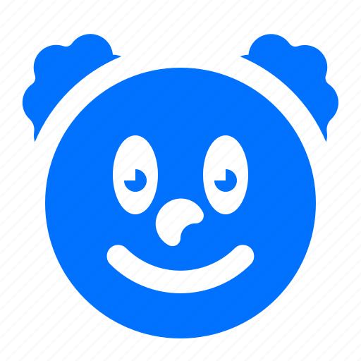 Clown, emoji, emoticon, emotion icon - Download on Iconfinder