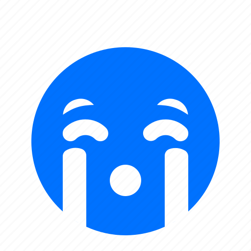 Crying, emoji, emoticon, emotion icon - Download on Iconfinder