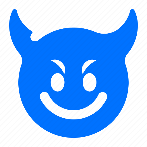 Devil, emoji, emoticon, happy icon - Download on Iconfinder