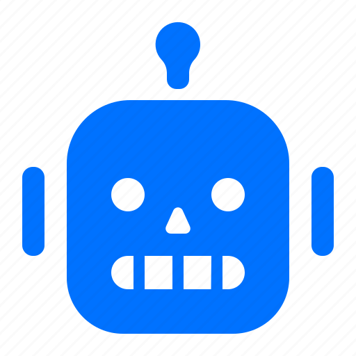 Emoji, emoticon, emotion, robot icon - Download on Iconfinder
