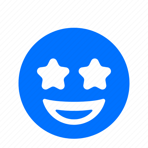 Emoji, emoticon, emotion, stars icon - Download on Iconfinder