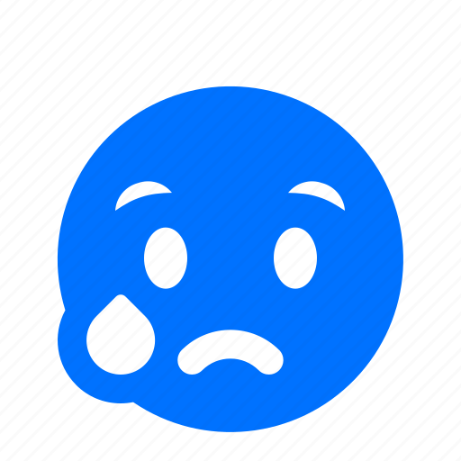 Emoji, emoticon, emotion, tear icon - Download on Iconfinder