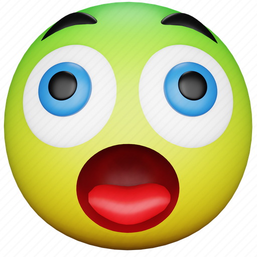 Face, emoji, expression, emoticon, fever, hot, flushed 3D illustration - Download on Iconfinder