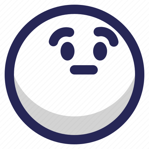Suspicion, sceptic, emoji, emoticon icon - Download on Iconfinder