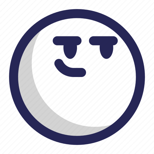 Proud, cool, face, emoji, emoticon icon - Download on Iconfinder