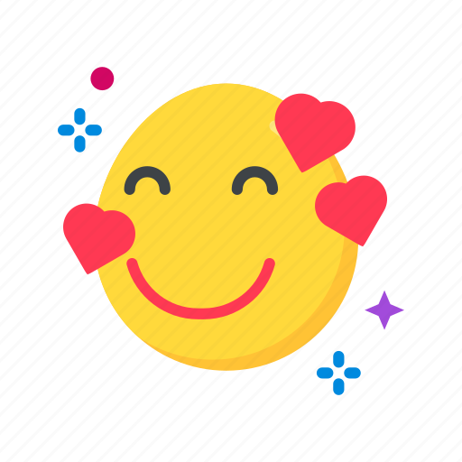 Smiling face with smiling eyes, smiling face, emoji, emoticon, squinting, teeth, eyebrows icon - Download on Iconfinder