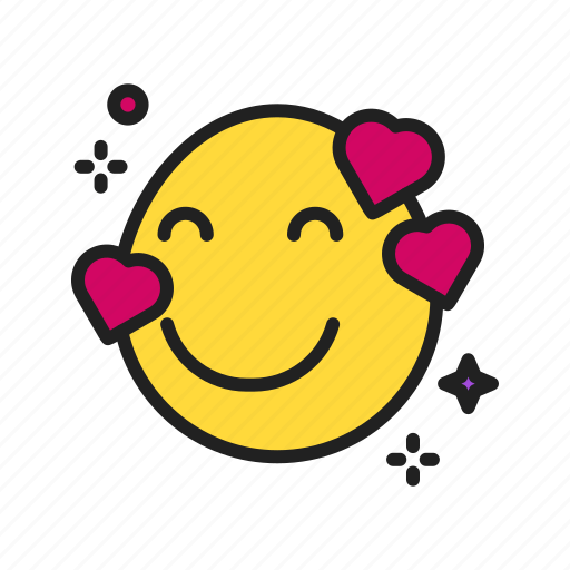 Smiling face with smiling eyes, smiling face, emoji, emoticon, squinting, teeth, eyebrows icon - Download on Iconfinder