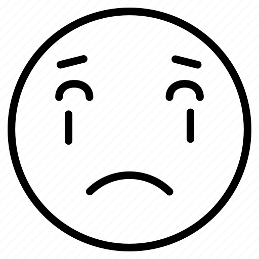 Crying, emoji, sad, tears icon - Download on Iconfinder