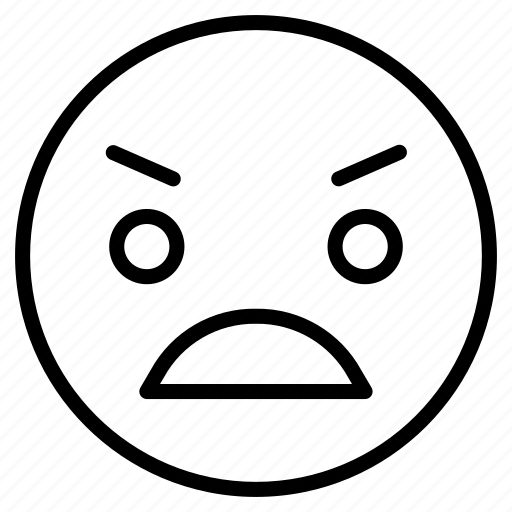 Disgusted, emoji, emoticon, shocked, surprised icon - Download on Iconfinder