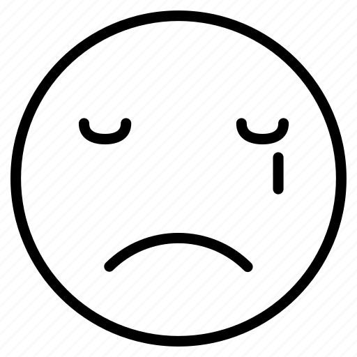 Crying, emoji, emotion, expressing, sad, sorrow, tears icon - Download on Iconfinder