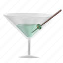 cocktail, glass, drink, food, beverage, restaurant, alcohol