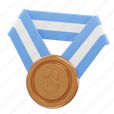 medal, rank, third, achievement, place, three, ranking, bronze
