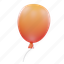 balloon, party, birthday, hot, celebration, gift, decoration 