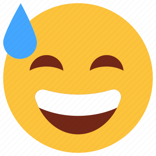 Cartoon, character, emoji, emotion, face, laugh, smiley icon - Download ...