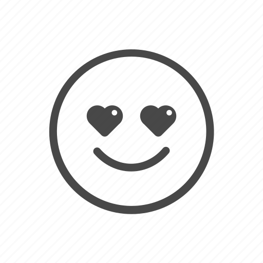 Emoji, emoticon, face, heart, love, romance, valentine icon - Download on Iconfinder