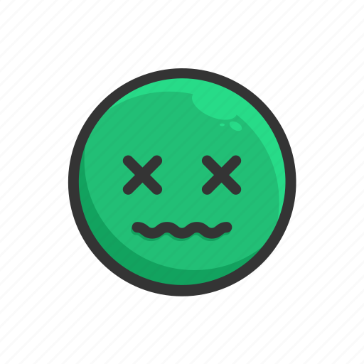 Emoji, emoticon, expression, face, nausea, sad icon - Download on Iconfinder