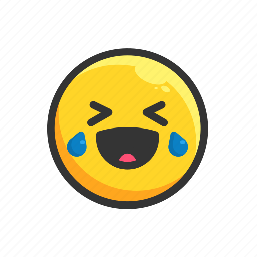 Emoji, emoticon, emotion, expression, face, feeling, laugh icon - Download on Iconfinder