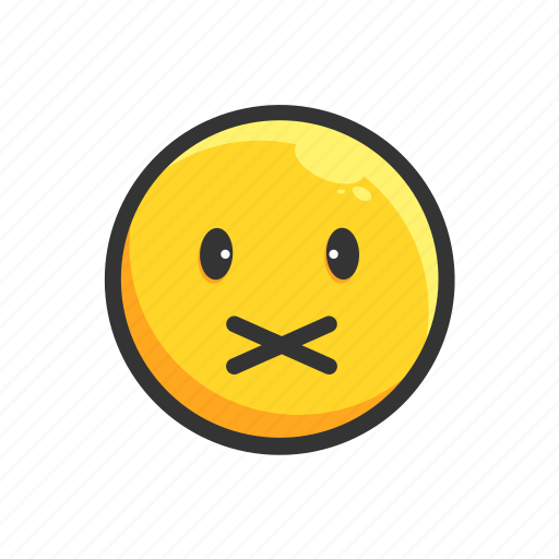 Emoji, emoticon, expression, face, people, silent icon - Download on Iconfinder