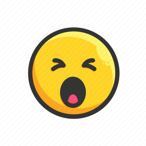 Emoji, emoticon, emoticons, emotion, expression, face, sleepy icon - Download on Iconfinder