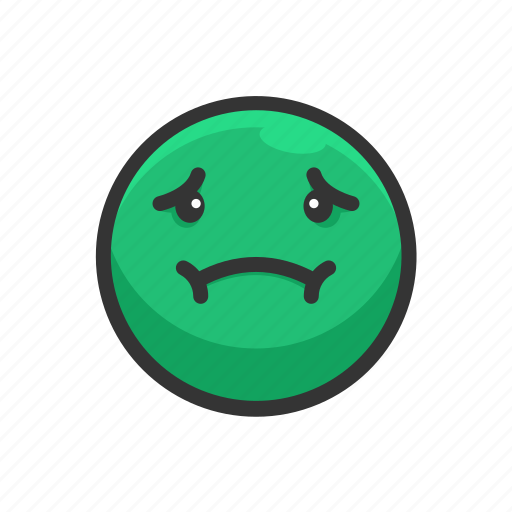Avatar, emoji, emoticon, emotion, expression, nausea, smiley icon - Download on Iconfinder