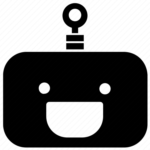 Emoticon, grin, robot icon - Download on Iconfinder