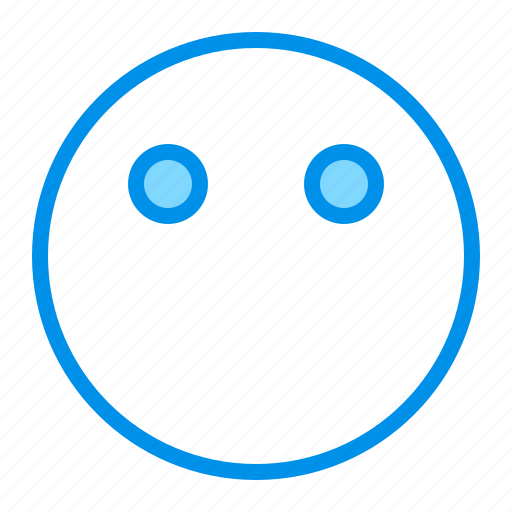 Emoji, emoticon, face, faceless icon - Download on Iconfinder