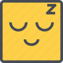 avatar, emoji, emotion, emotional, face, sleepy