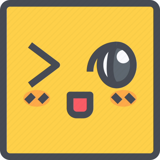 Avatar, emoji, emotion, emotional, face, wink icon - Download on Iconfinder