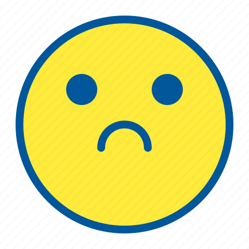 Emoji, emoticon, face, sad icon - Download on Iconfinder
