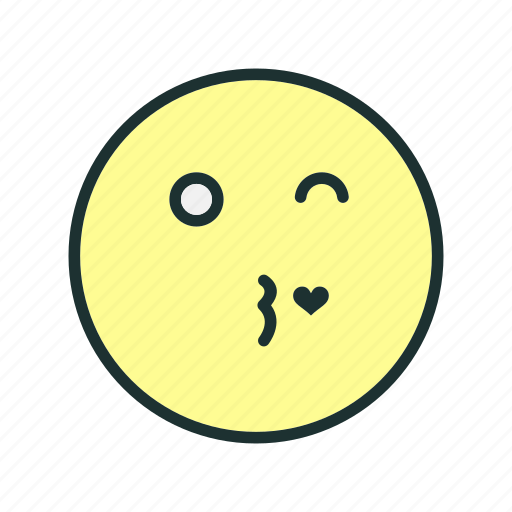Emoji, face, kiss icon - Download on Iconfinder