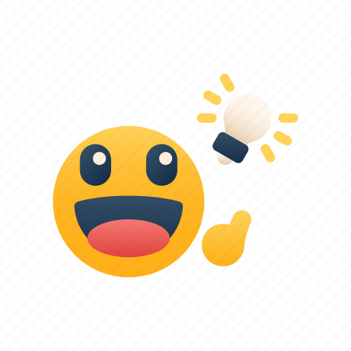 Got an idea, emoji, expression, feeling, emotional, figure it out, solve icon - Download on Iconfinder