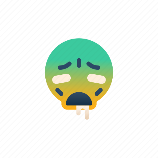 Hangover, emoji, expression, emotional, drunk, sick, unwell icon - Download on Iconfinder