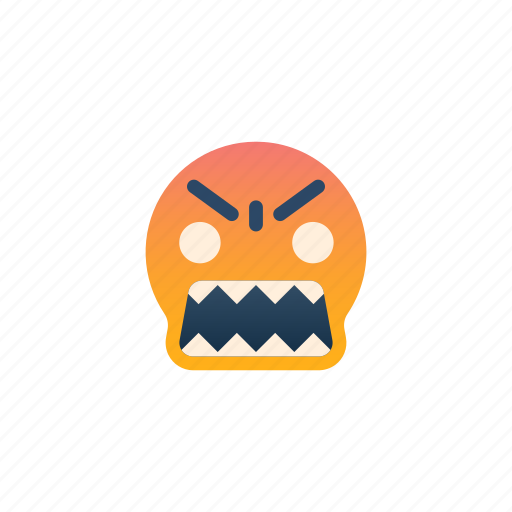 Mad, emoji, expression, emotional, angry, furious, rage icon - Download on Iconfinder
