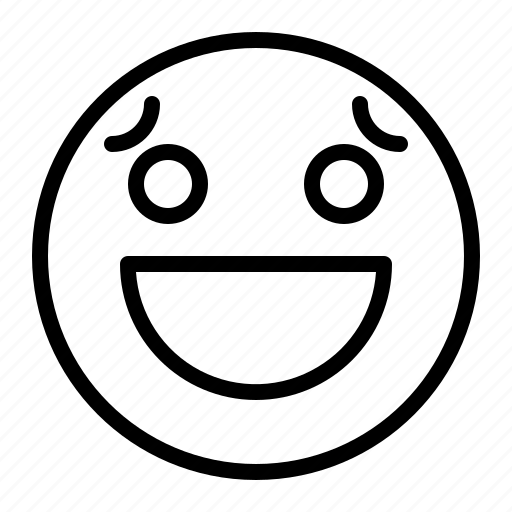 Awkward, emoji, emoticon, face, smile icon - Download on Iconfinder